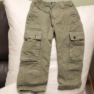 khaki cargo pants Polo by Ralph Lauren lots of pockets & details 2 / 2T